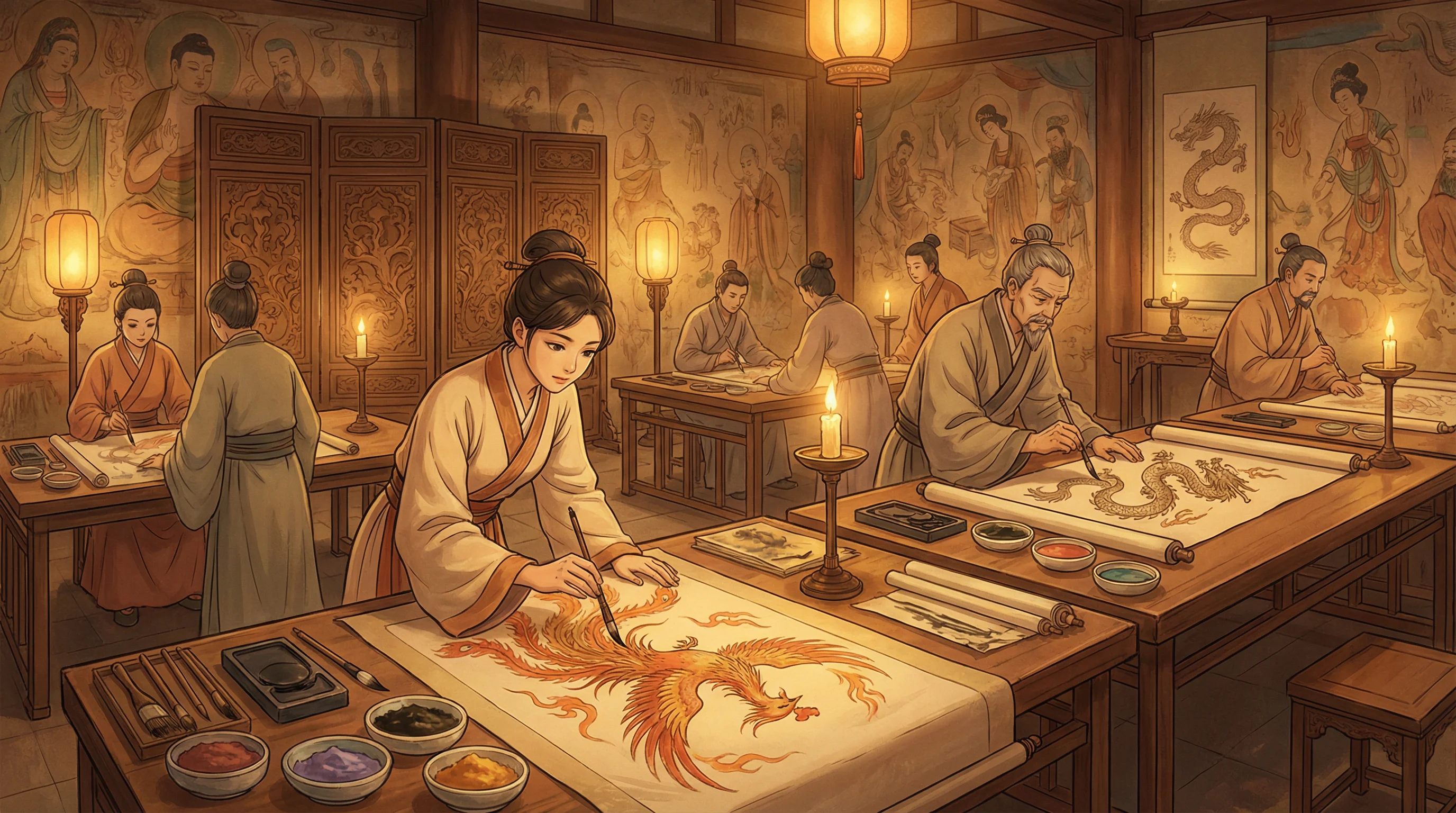 画师入驻 - 吉格斯出装 国风动漫画师